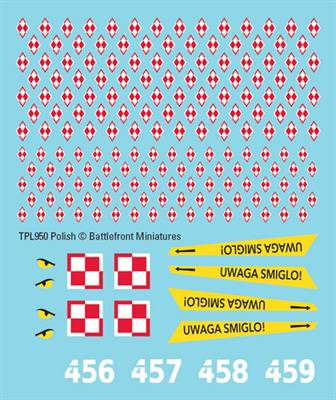 Team Yankee: Polish Decals - for just $13! 