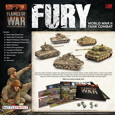 Flames of War: Fury - WWII Tank Combat Starter Set - for just $35! 