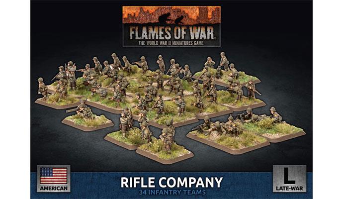 Flames of War: American Rifle Company (Late War) - for just $60! 