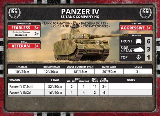 Flames of War: D-Day - Waffen-SS Unit Card Pack - for just $20! 