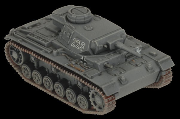 Flames of War: German Panzer III Tank Platoon (Mid War) - for just $50! 
