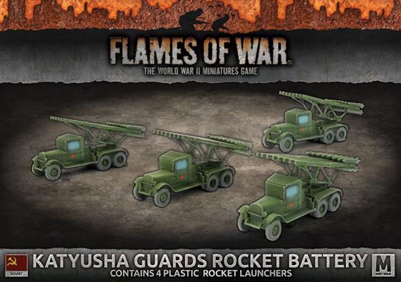 Flames of War: Soviet Katyusha Guards Rocket Battery (Mid War) - for just $40! 