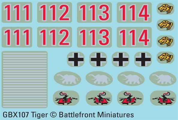 Flames of War: German Tiger Heavy Tank Platoon (Mid War) - for just $20! 