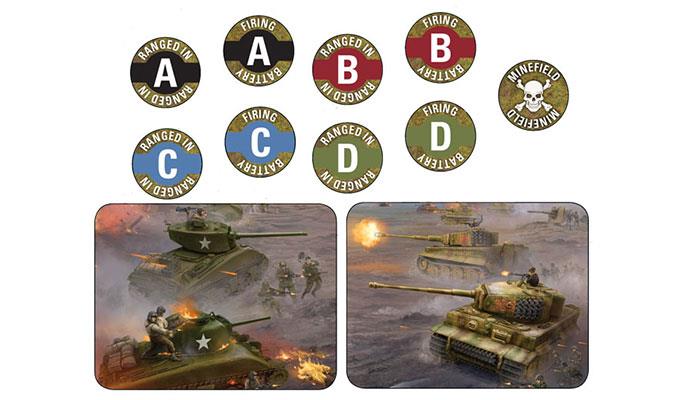 Flames of War: Late War Mission Token Set - for just $10.50! 
