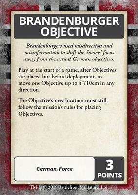Flames of War: German Iron Cross Command Cards - for just $10! 
