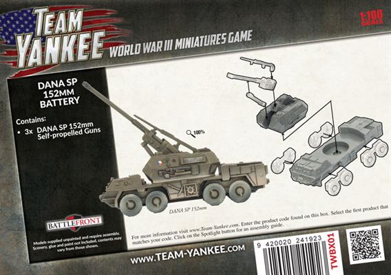 Team Yankee: DANA SP 152mm Artillery Battery - for just $41.50! 