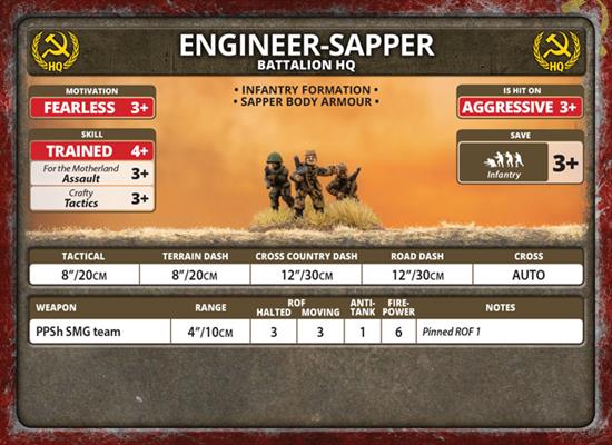 Flames of War: Bagration - Soviet Unit Cards - for just $20! 