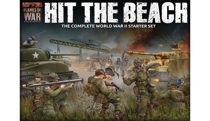 Flames of War: Hit The Beach - The Complete WWII Starter Set - for just $60! 
