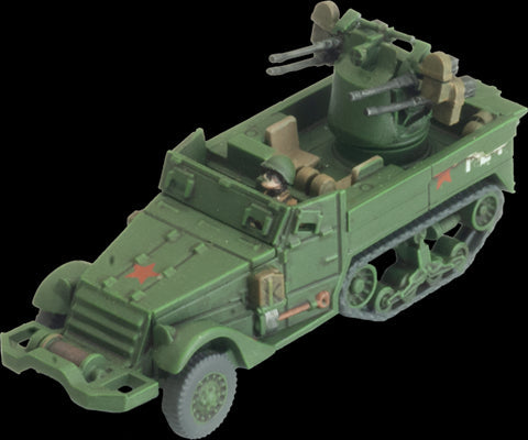 Flames of War: Soviet ZSU M17 Anti-Aircraft Platoon (Late War) - for just $30! 