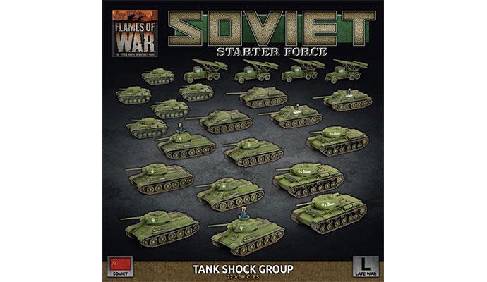Flames of War: Soviet Starter Force - Tank Shock Group Army Deal (Late War) - for just $110! 