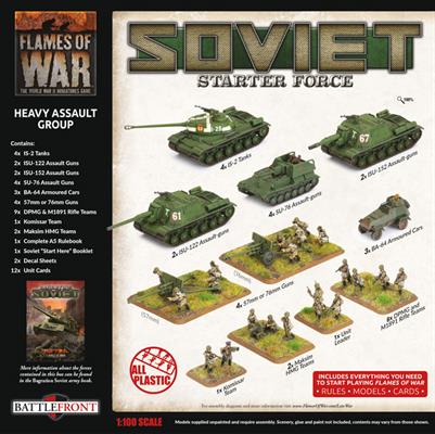 Flames of War: Soviet 'Heavy Assault Group' Army Deal (Late War) - for just $110! 