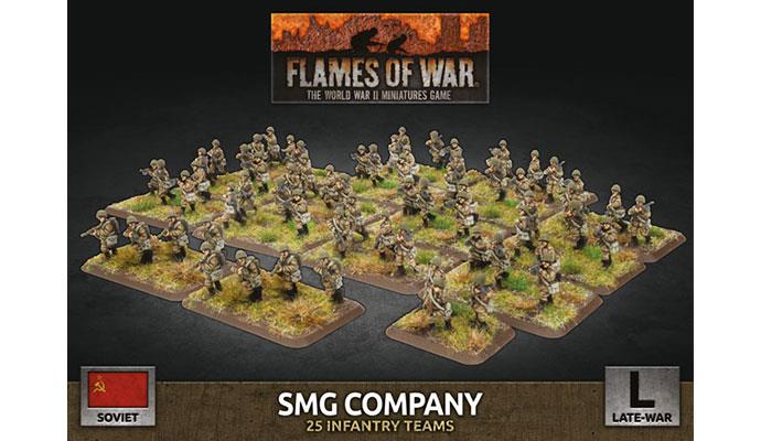 Flames of War: Soviet SMG Company (Late War) - for just $60! 