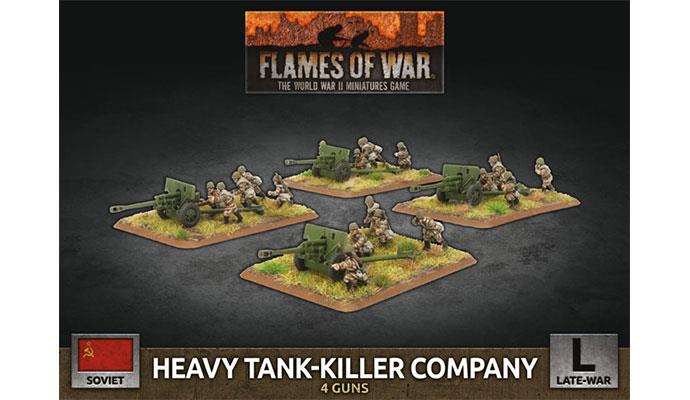 Flames of War: Soviet Heavy Tank-Killer Company (Late War) - for just $40! 