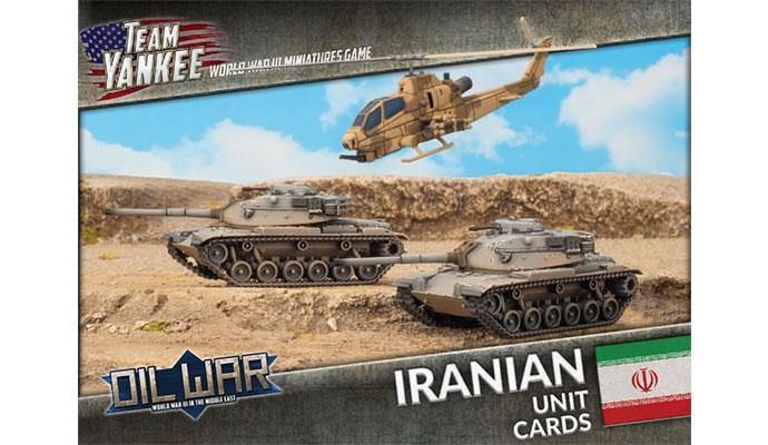 Team Yankee: Iranian Unit Cards - for just $15! 