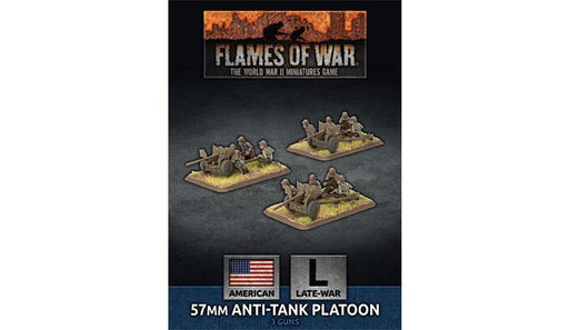 Flames of War: American 57mm Anti-Tank Platoon (Late War) - for just $30! 