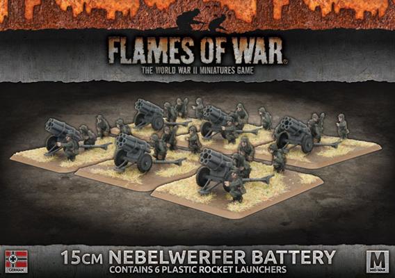 Flames of War: German 15cm Nebelwerfer Battery (Mid War) - for just $60! 