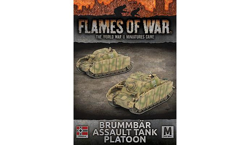 Flames of War: German Brummbar Assault Tank Platoon (Mid War) - for just $30! 
