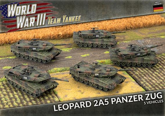 Team Yankee: West German Leopard 2A5 Panzer Zug - for just $50! 