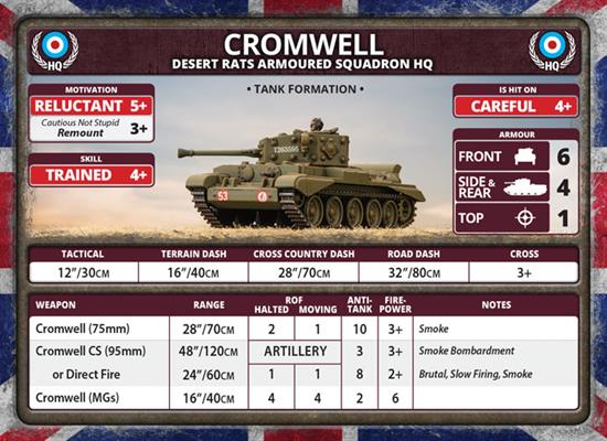 Flames of War: British Cromwell Armoured Troop (Late War) - for just $50! 