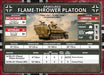 Flames of War: German SD KFZ 251 Flamethrower Platoon (Late War) - for just $20! 