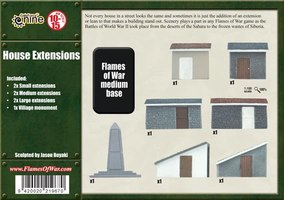 Flames of War: House Extensions - for just $21! 