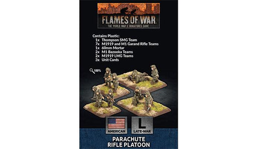 Flames of War: American Parachute Rifle Platoon (Late War) - for just $30! 