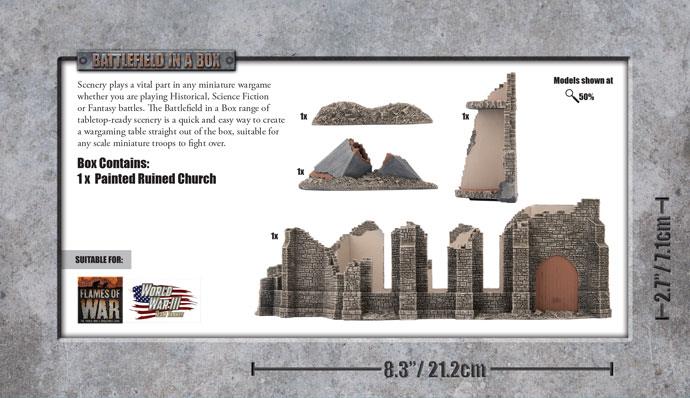Battlefield in a Box: Ruined Church - for just $50! 