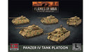 Flames of War: German Panzer IV Tank Platoon (Late War) - for just $50! 