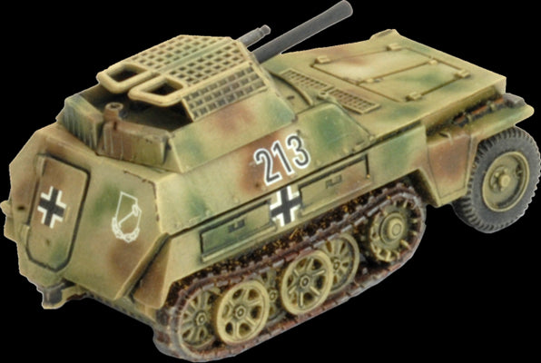 Flames of War: German SD KFZ 250 Scout Troop (Late War) - for just $30! 