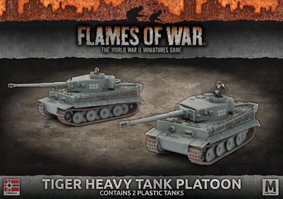 Flames of War: German Tiger Heavy Tank Platoon (Mid War) - for just $20! 
