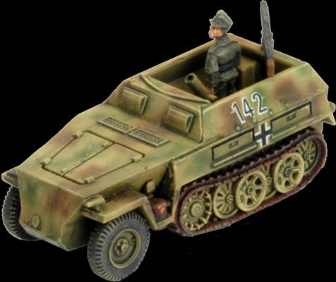 Flames of War: German SD KFZ 250 Scout Troop (Late War) - for just $30! 