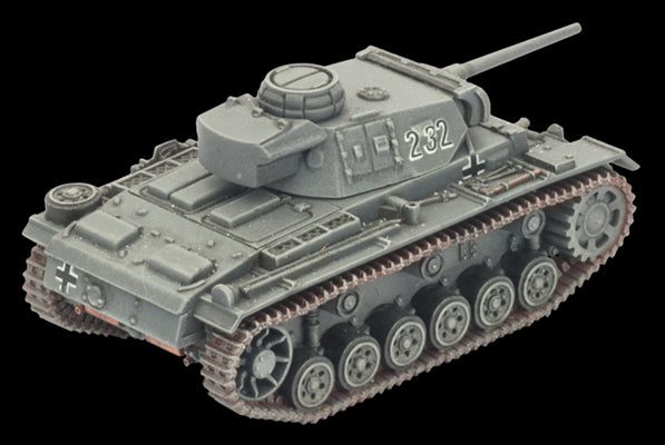 Flames of War: German Panzer III Tank Platoon (Mid War) - for just $50! 