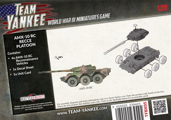Team Yankee: AMX-10 RC Recce Platoon - for just $54! 