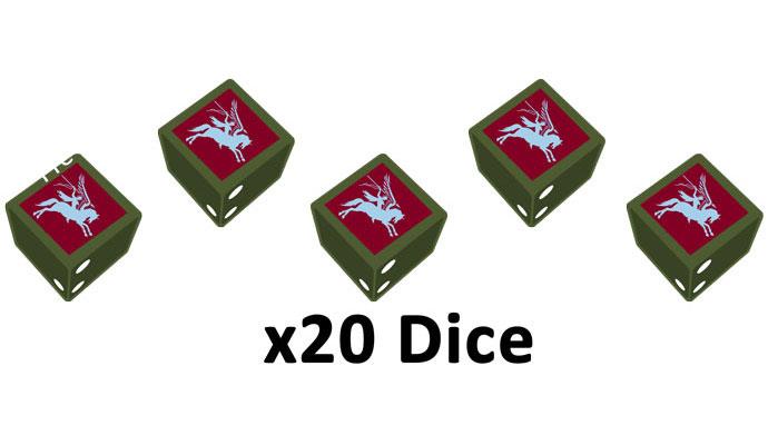 Flames of War: British 6th Airborne Division Dice Set - for just $13! 