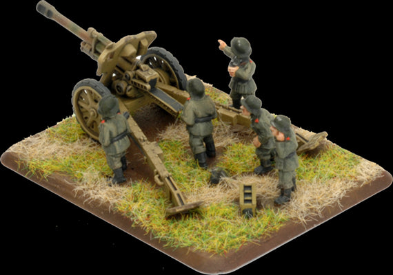 Flames of War: German 10.5cm Artillery Battery (Late War) - for just $40! 