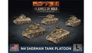 Flames of War: American M4 Sherman Tank Platoon (Late War) - for just $50! 