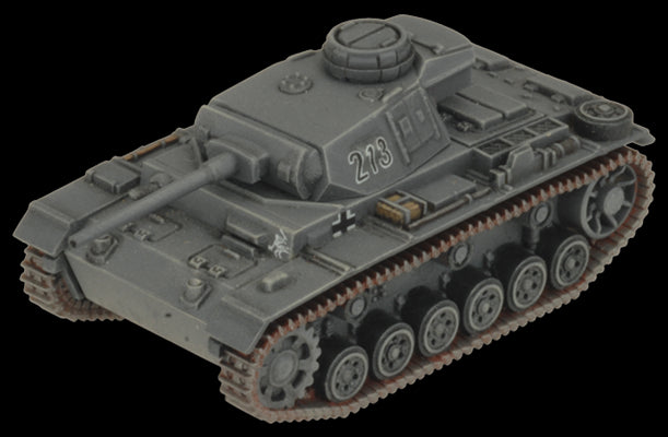 Flames of War: German Panzer III Tank Platoon (Mid War) - for just $50! 