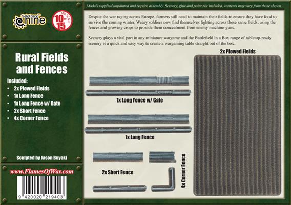 Flames of War: Rural Fields & Fences - for just $26! 