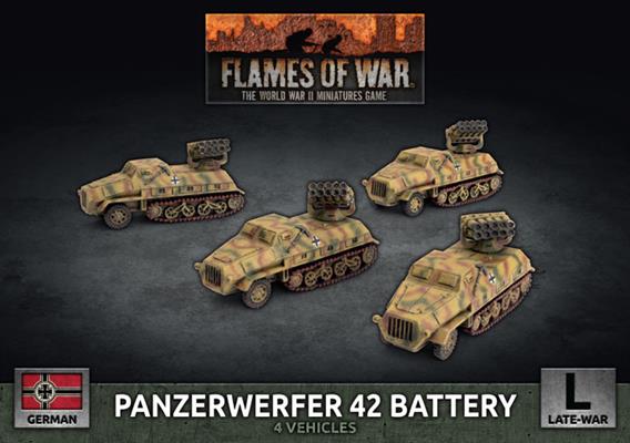 Flames of War: German Panzerwerfer 42 Battery (Late War) - for just $47! 