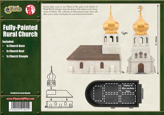 Flames of War: Rural Church - for just $40! 