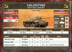 Flames of War: Soviet Valentine Tank Company (Late War) - for just $30! 