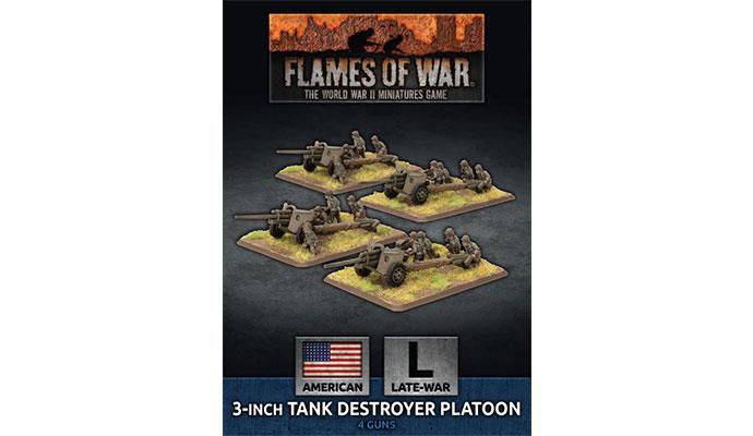 Flames of War: American 3 inch Towed Tank Destroyer Platoon (Late War) - for just $47! 