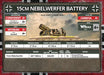 Flames of War: German 15cm Nebelwerfer Battery (Late War) - for just $60! 