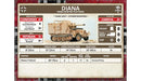 Flames of War: German Diana Tank-Hunter Platoon Unit Card (Mid War) - for just $1! 