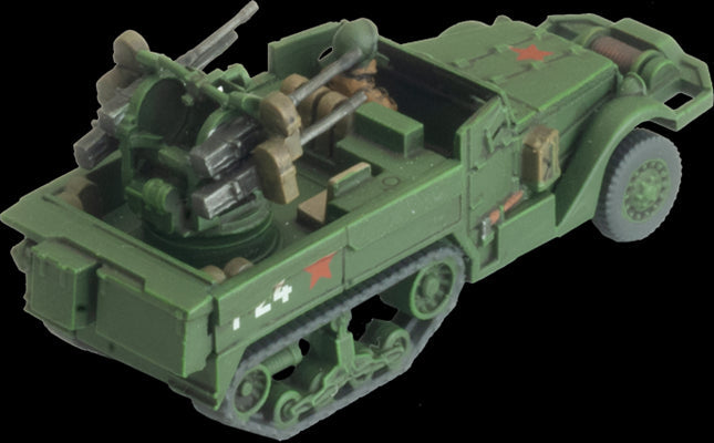 Flames of War: Soviet ZSU M17 Anti-Aircraft Platoon (Late War) - for just $30! 