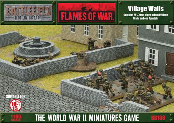 Flames of War: Village Walls - for just $21! 