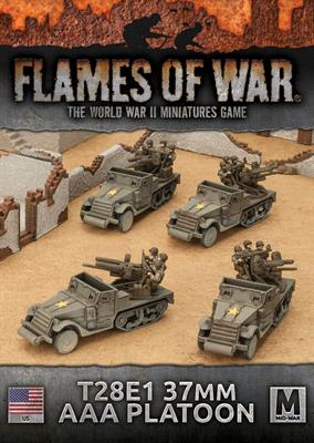 Flames of War: American 28E1 37mm AAA Platoon (Mid War) - for just $47! 
