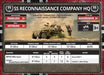 Flames of War: German Armoured SS Reconaissance Company HQ (Late War) - for just $30! 