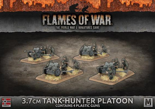 Flames of War: German 3.7cm Tank-Hunter Platoon (Mid War) - for just $32! 