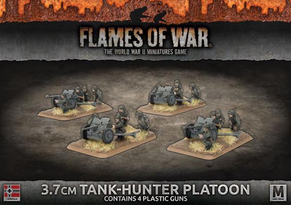 Flames of War: German 3.7cm Tank-Hunter Platoon (Mid War) - for just $32! 